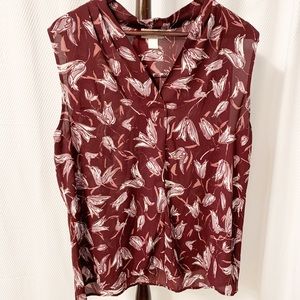 Loft Outlet Sleeveless Blouse